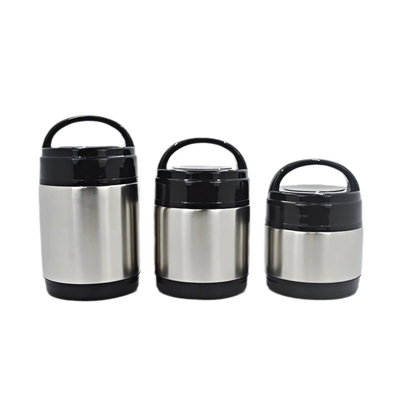 Large Capacity Portable Multi-Layer Vacuum Insulated Food Jar Sublimation Lunch Box with Excellent Portability