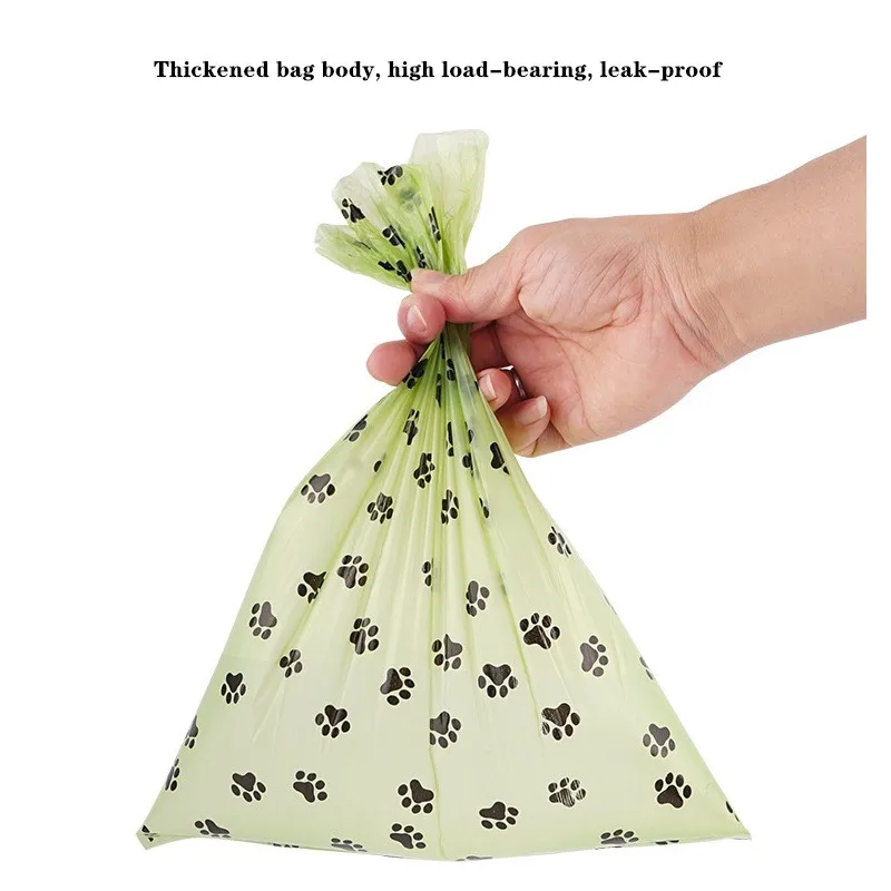 Dog Poop Bag Biodegradable Dog Poop Bags Cat Waste Bags Eco-Friendly Puppy Outdoor Home Clean Pet Supplie