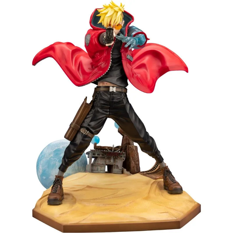 

Original Genuine Kotobukiya ARTFX J Vash The Stampede TRIGUN MAXIMUM TRIGUN STAMPEDE Ver 22cm Model Animation Character Toy