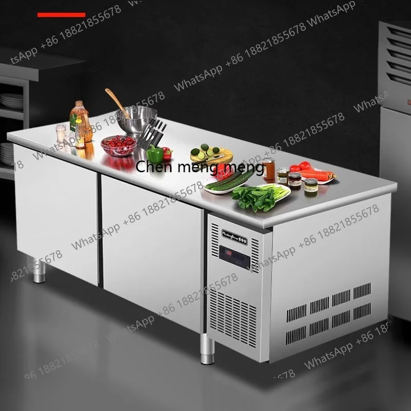 M07 Refrigerated workbench Freezer Commercial refrigerator Console Fresh freezer Kitchen