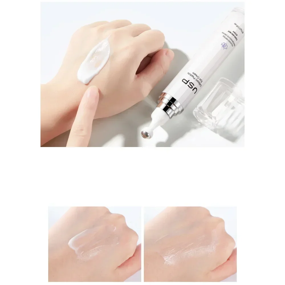 Collagen Poly Peptide Eye Cream Roller Ball Massage Eye Care Anti-wrinkle Moisturizing Remove Black Circle Korea Skin Care Cream