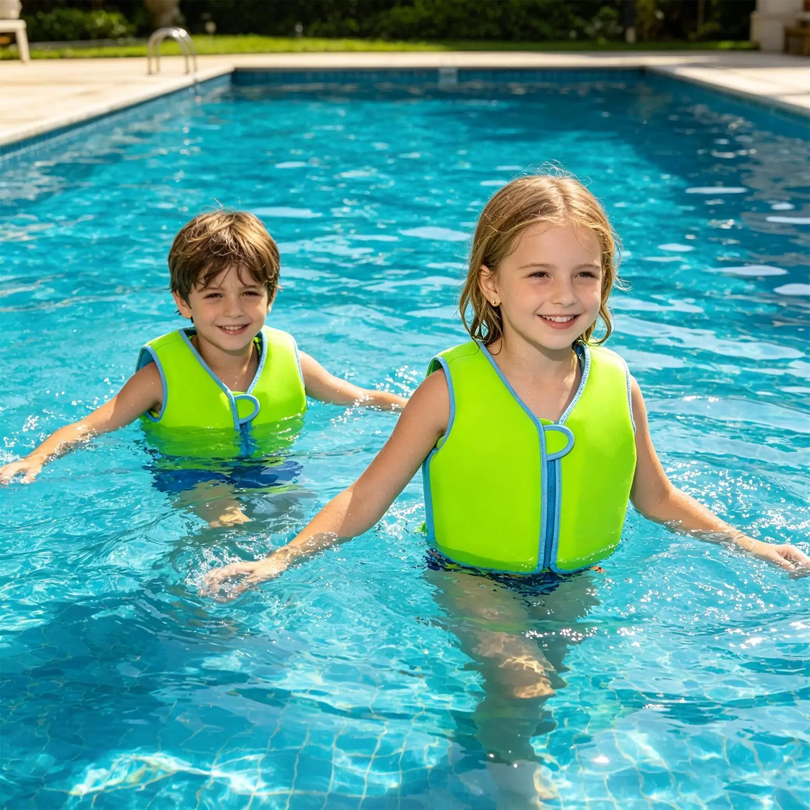 

Kids Floating Swimming Vest Child Buoyancy Swim Aid Safety Float Suit for Boys Girls Beach Pool Water Park Surfing Rafting