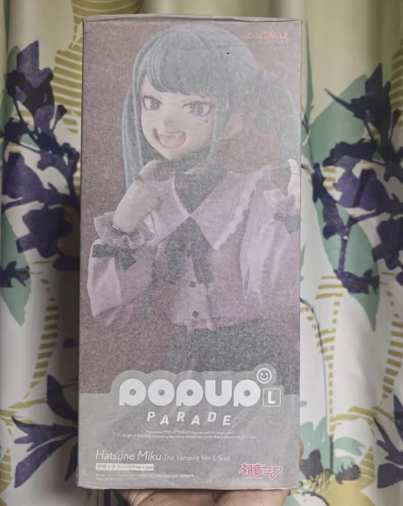 100% Original Good Smile Company Pop Up Parade Vocaloid Hatsune Miku The Vampire Ver., L Collection Series Anime Figure
