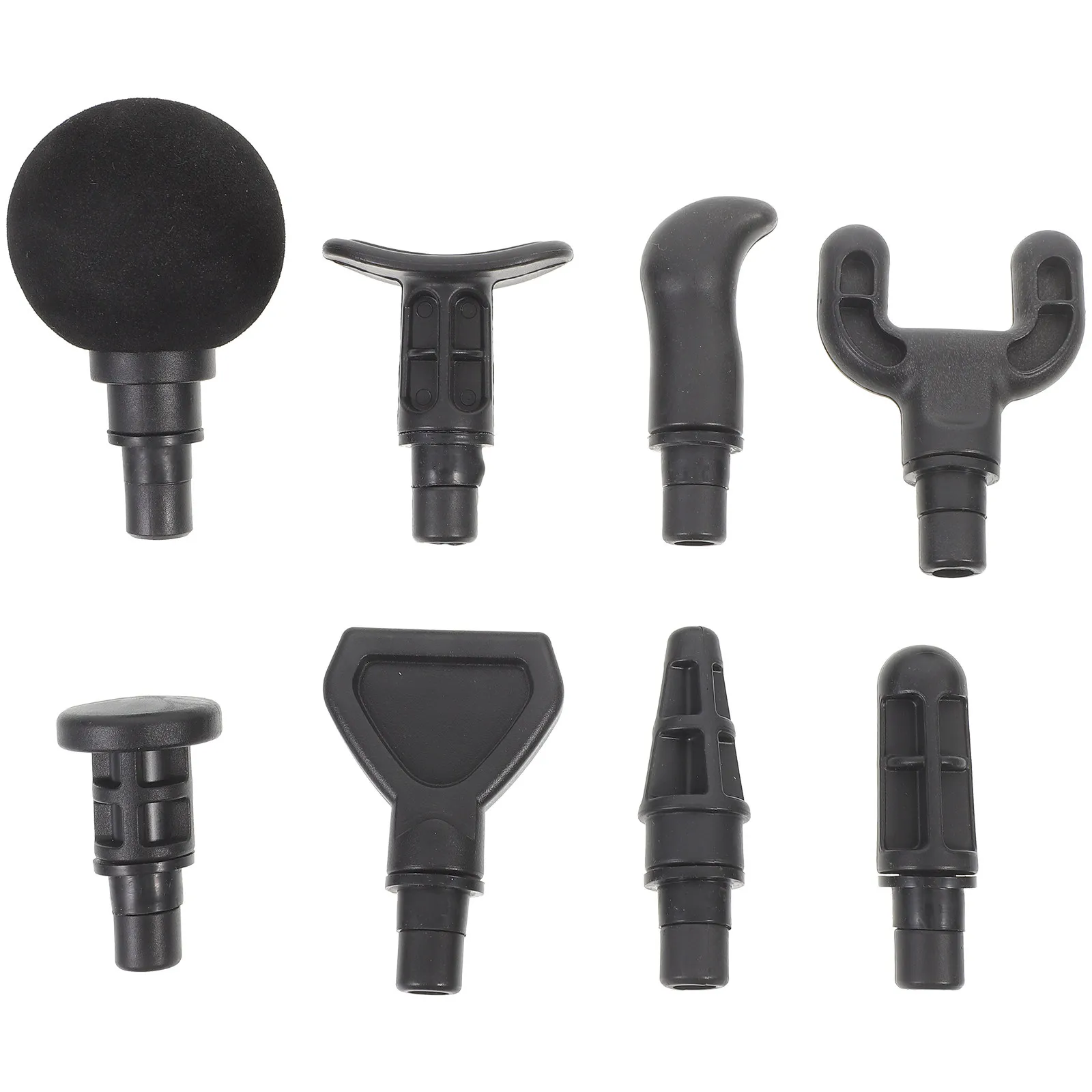 

1Set Fitness Massager Fascia Massage Tool Set Premium Massage Head Adapter Muscle Relaxation Equipment Body Massager