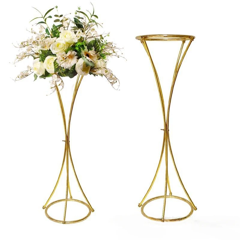 

Подставка для цветов 82 см, металлическая дорожная свинцовая свадебная центральная стойка для цветов для украшения дома на вечеринке