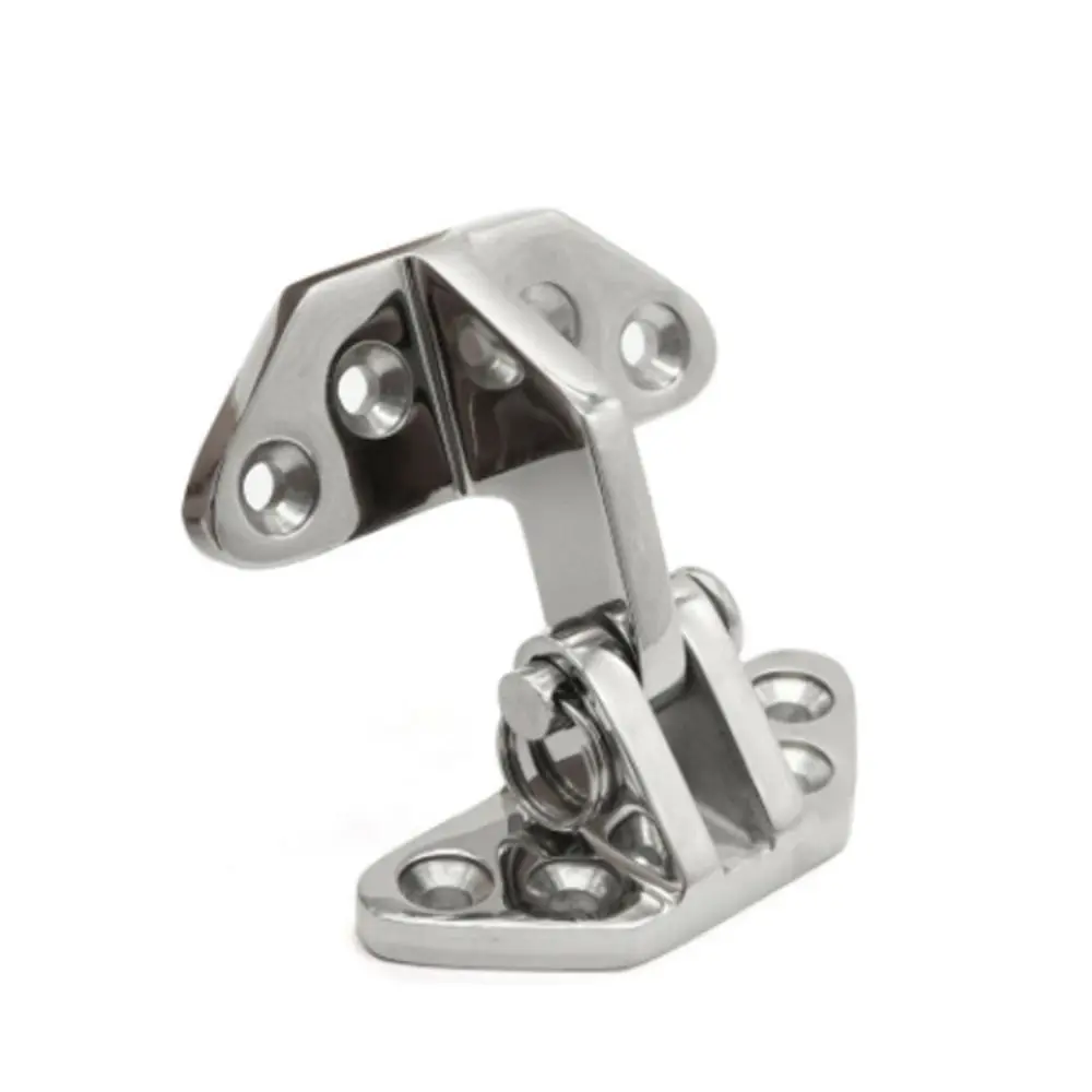 Bootsscharnier aus Edelstahl 316, geformter Riemen, robustes Edelstahlscharnier, Klappscharnier, Schmetterlingsscharnier, Schrankscharnier, Schiff