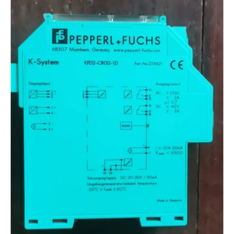 Second hand KFD2-CRG2-1D frequency signal conversion safety barrier tested OK and shipped quickly