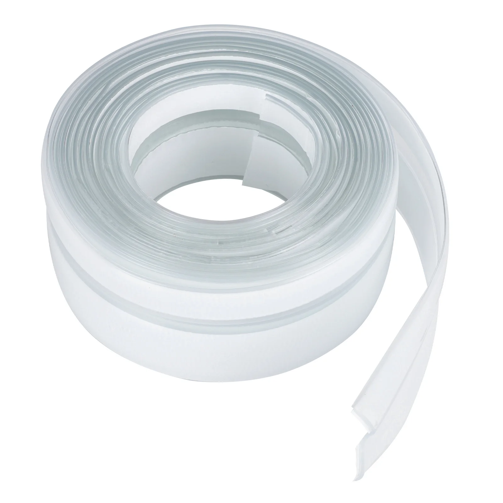 

1 Roll Waterproof Sticker Pvc Flexible Durable Kitchen Bathroom Gap Tape Self-Adhesive Decor Seal For Wall Corner Protection