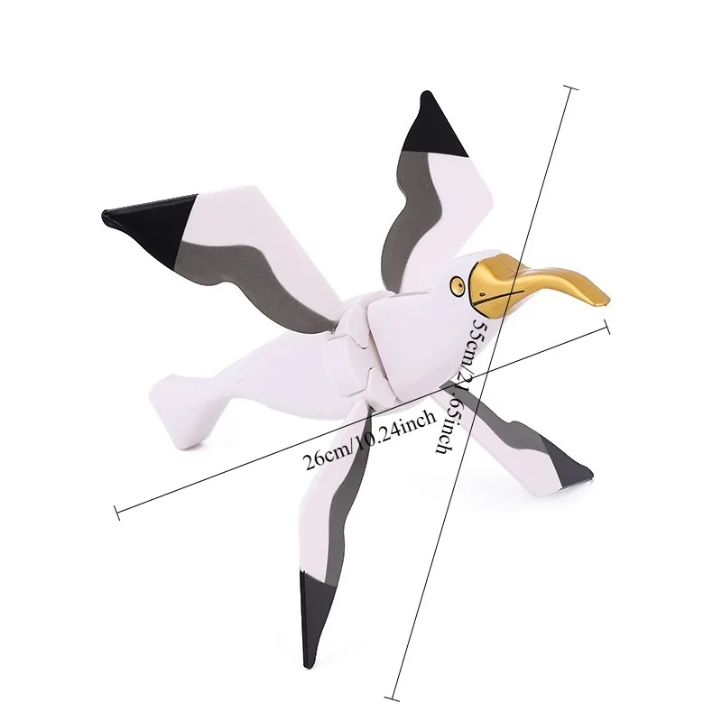 Molino de viento de gaviota, vacaciones, jardín, jardinería, Patio, césped al aire libre, decoraciones de plástico, insertos de estilo de gaviota