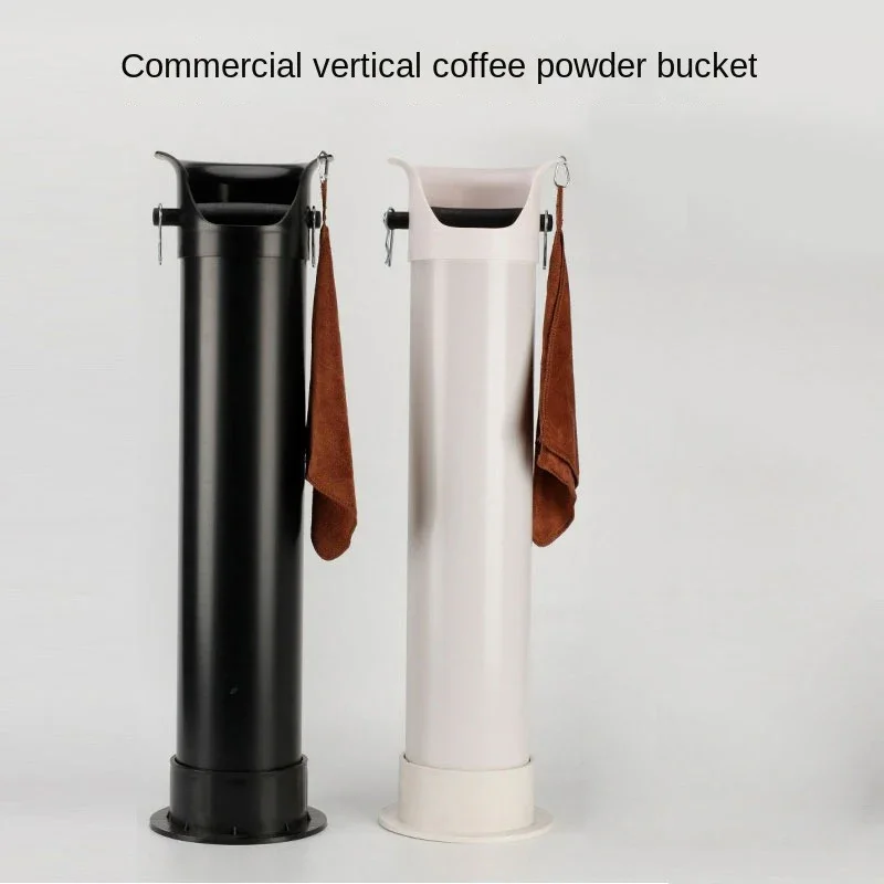 Barile di scorie ad alta capacità per caffè, bar commerciale, barile di scorie in polvere di plastica, scatola di scorie che bussa, apparecchi di supporto