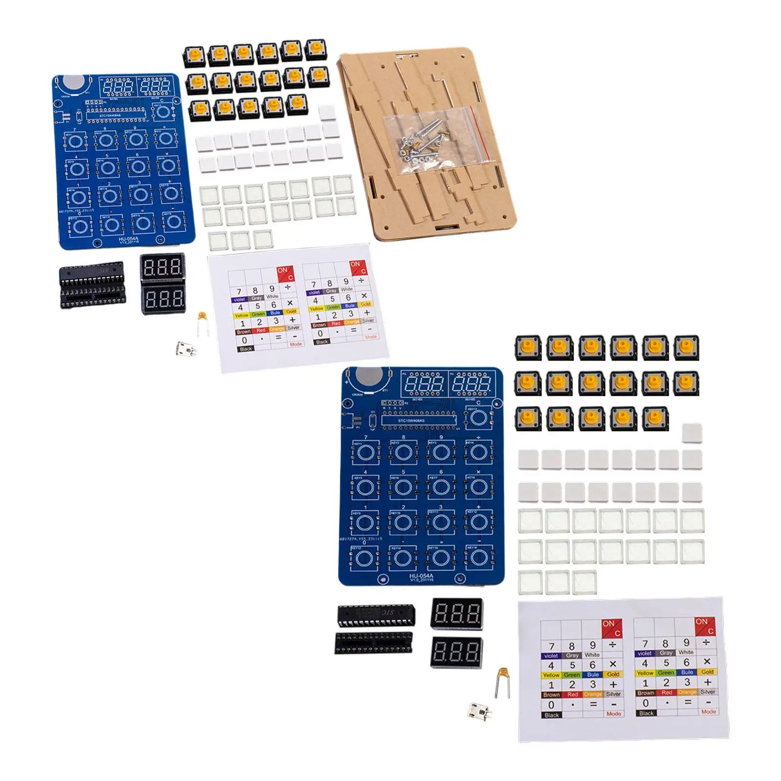 Kit de calculadora DIY de 6 dígitos, kits electrónicos DIY, uso diario para el hogar y la Oficina