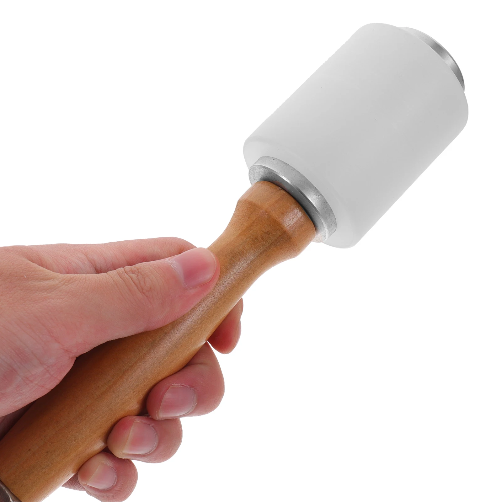 

2pcs Nylon Hammers Premium Craft Hammer Tools For Diy Woodworking Mallet Sturdy Non-Slip Handle Durable Rubber Mallets