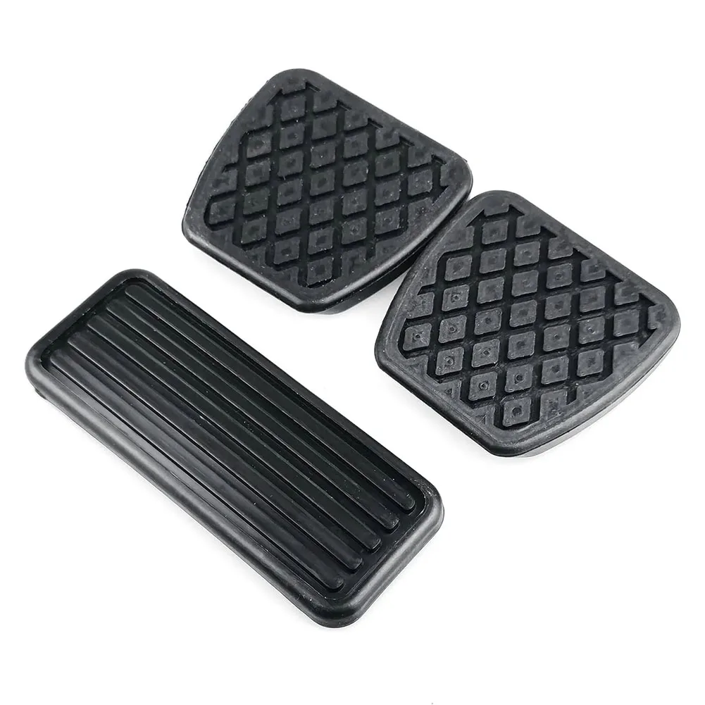 Clutch Pedal Pads Set 3Pcs For Honda For Civic 1992-1995 17816-SK7-000 Brake Clutch Pedal Pad Covers Auto Interior Accessories