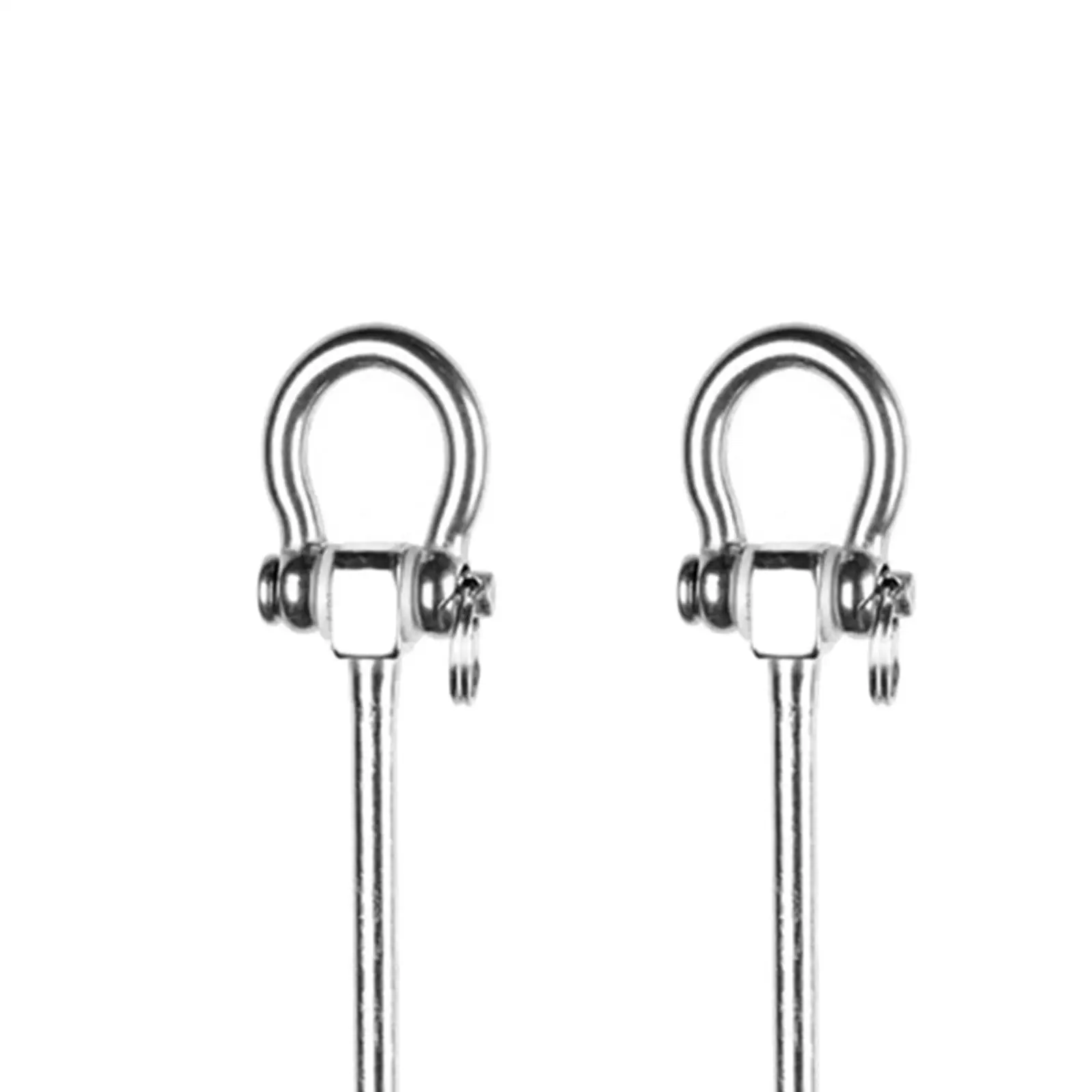 2x Heavy Duty Swing Hangers Hardware Swing Sets Stainless Steel Screw Bracket for Hammock Chair Playground Indoor Outdoor