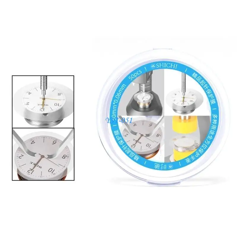 

E15A 50Pieces Watch Case Back Pad For Professional Watchmakers DIY Enthusiasts