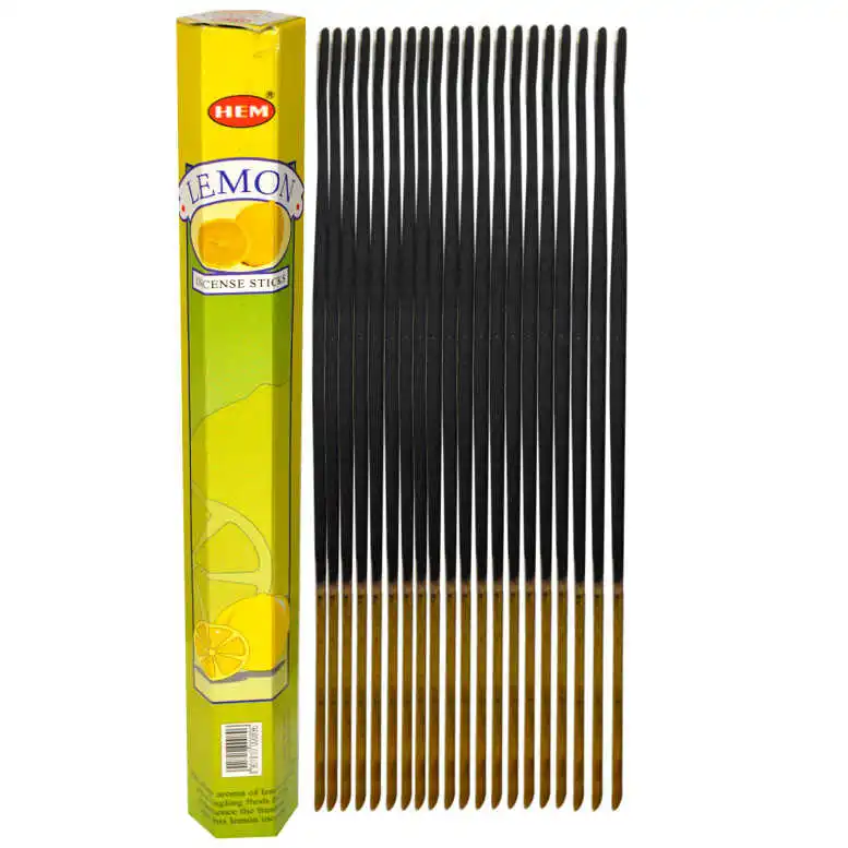 Lemon Scented 20 Stick Incense-Lemon