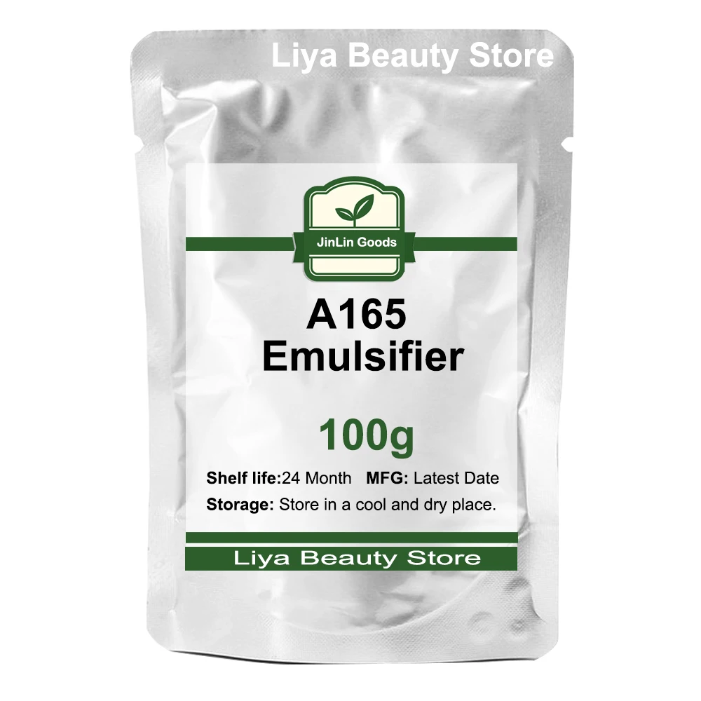 Hot Sell Glyceryl Stearate & PEG-100 Cosmetic Raw Material  Flakes A165 Cosmetic Emulsifying Wax