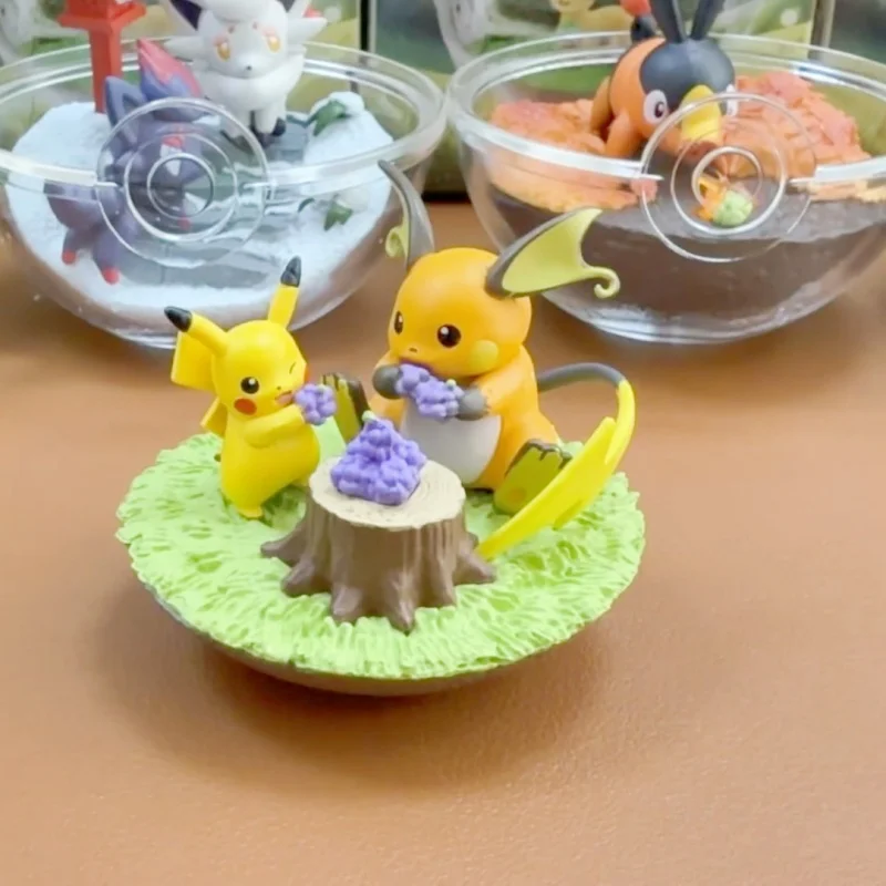 

Original Re-Ment Pokemon: Terrarium Collection 14 Full Set Collectible Candy Toys Pvc Anime Figures Model Toy Gift