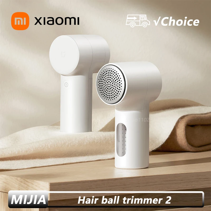 

New Xiaomi Mijia Hair ball trimmer 2 Clothes Rechargeable Fuzz Pellet Fabric Shaver Trimmer Machine Hair Balls Removers Portable