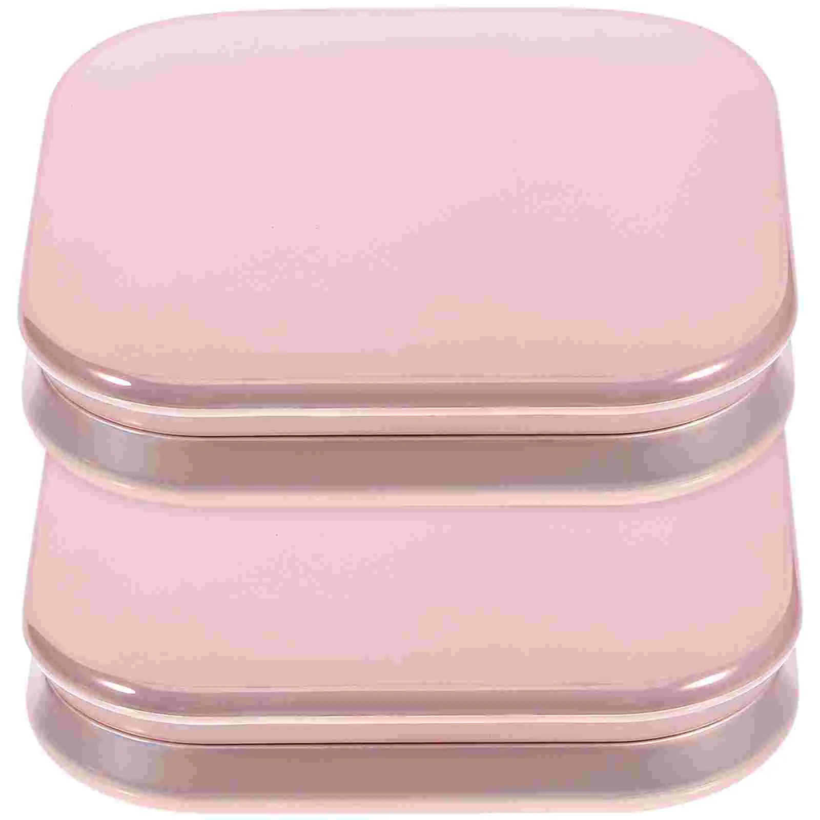 

4 Pcs Packaging Box Empty Highlighter Case Make Up Container Eyeshadow Palettes Makeup Blush Powder Abs Travel Brush