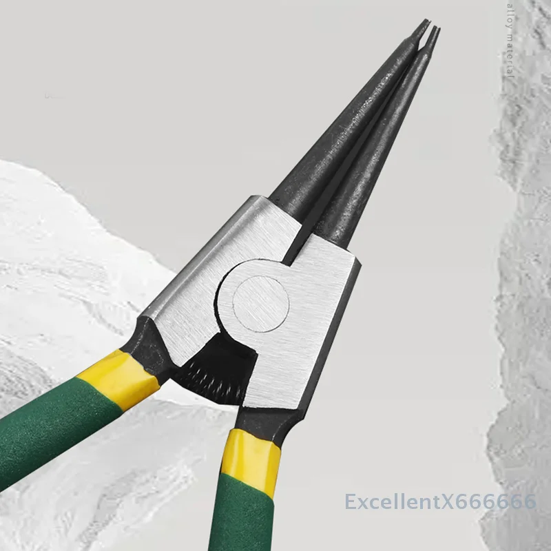 

Straight Bent Jaw For Ring Remover Retaining Hand Tools 9"Snap Ring Pliers Set Heavy Duty Internal/External Circlip Pliers Kit