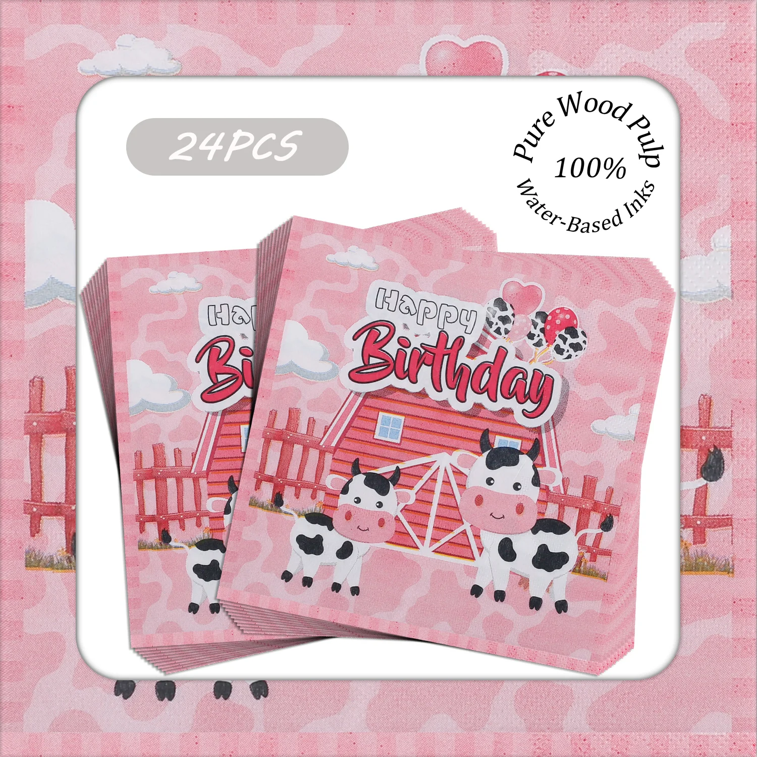 33-33 см, салфетки для сельскохозяйственных животных