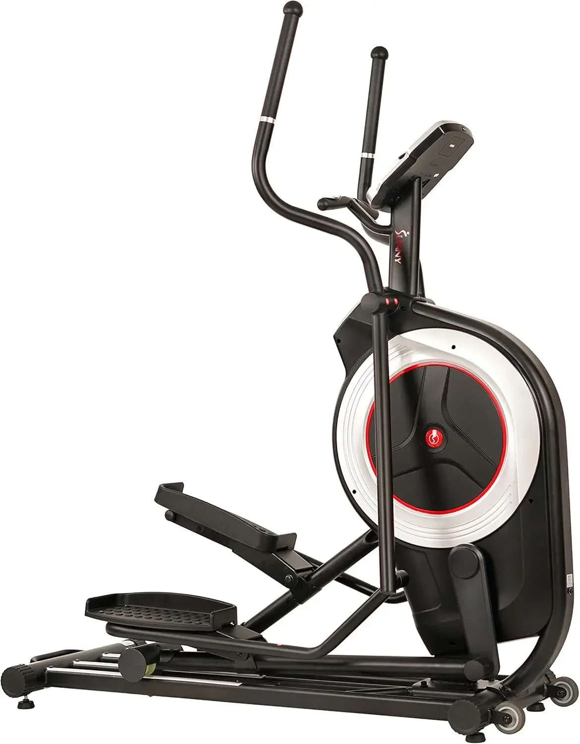 Fitness Electric Eliptical Trainer Elliptical Machine w/Device Holder, Programmable Monitor and Heart Rate Monito