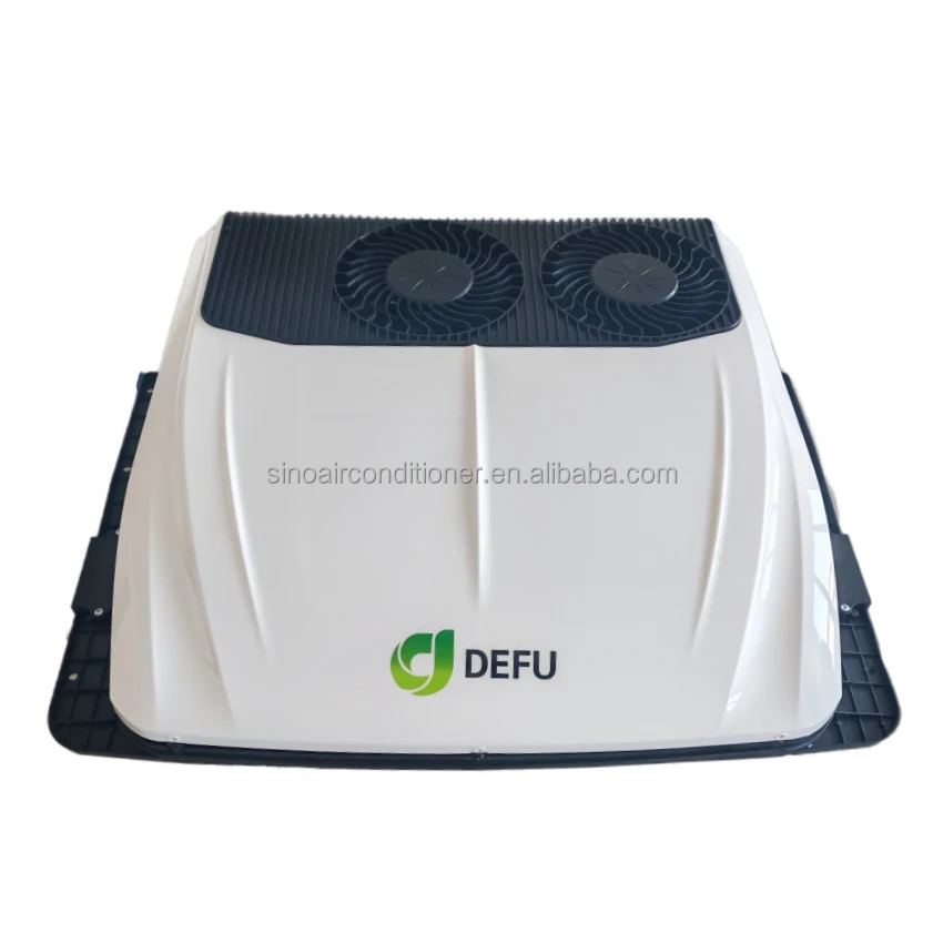 مكيف هواء سيارة كهربائي جديد 24 فولت 12 فولت مع ترموستات وضاغط لاستخدام RV تكييف هواء الشاحنة #1