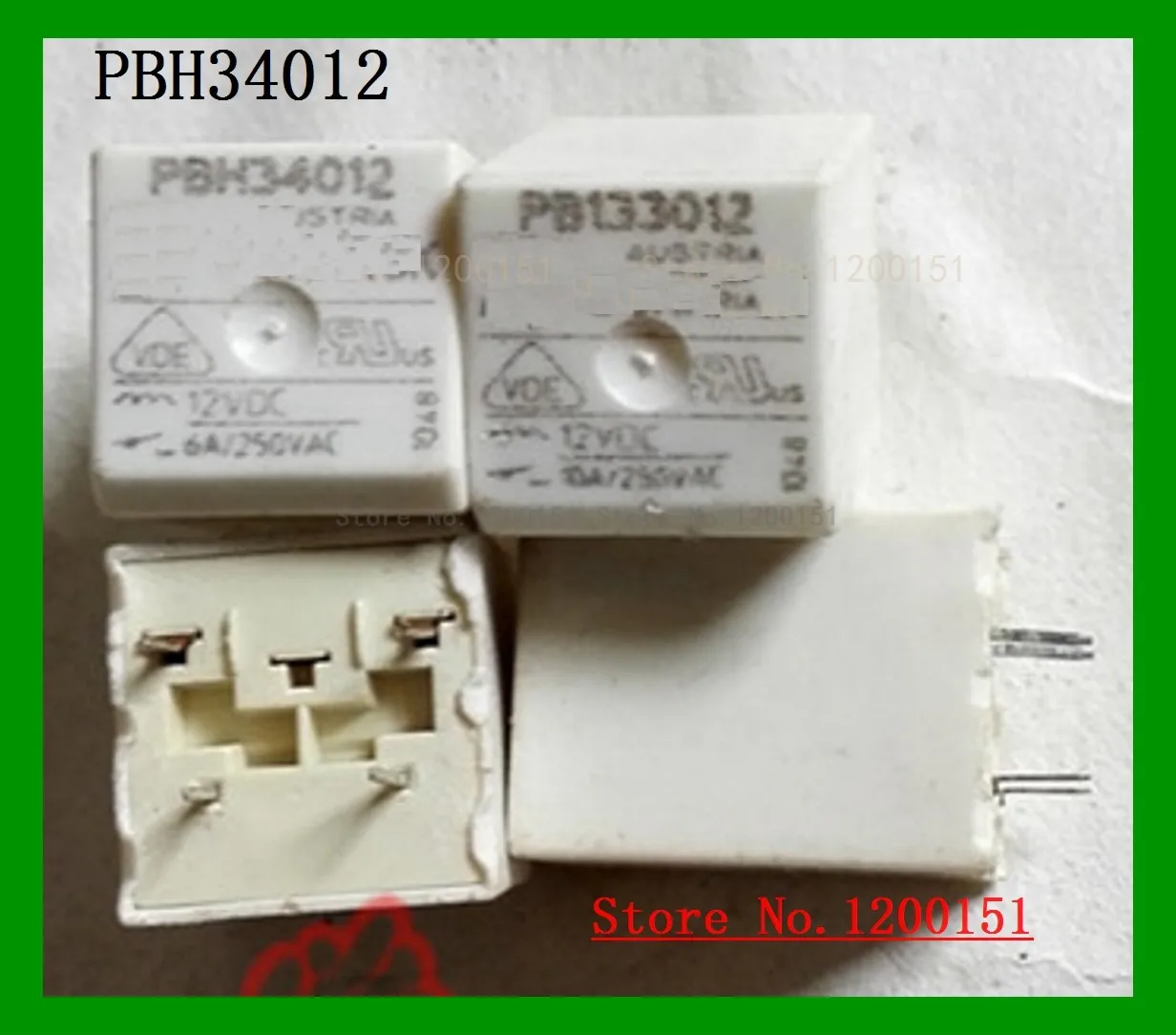 PBH34012 PB314012   PB134012  Przekaźnik 12VDC DIP-4