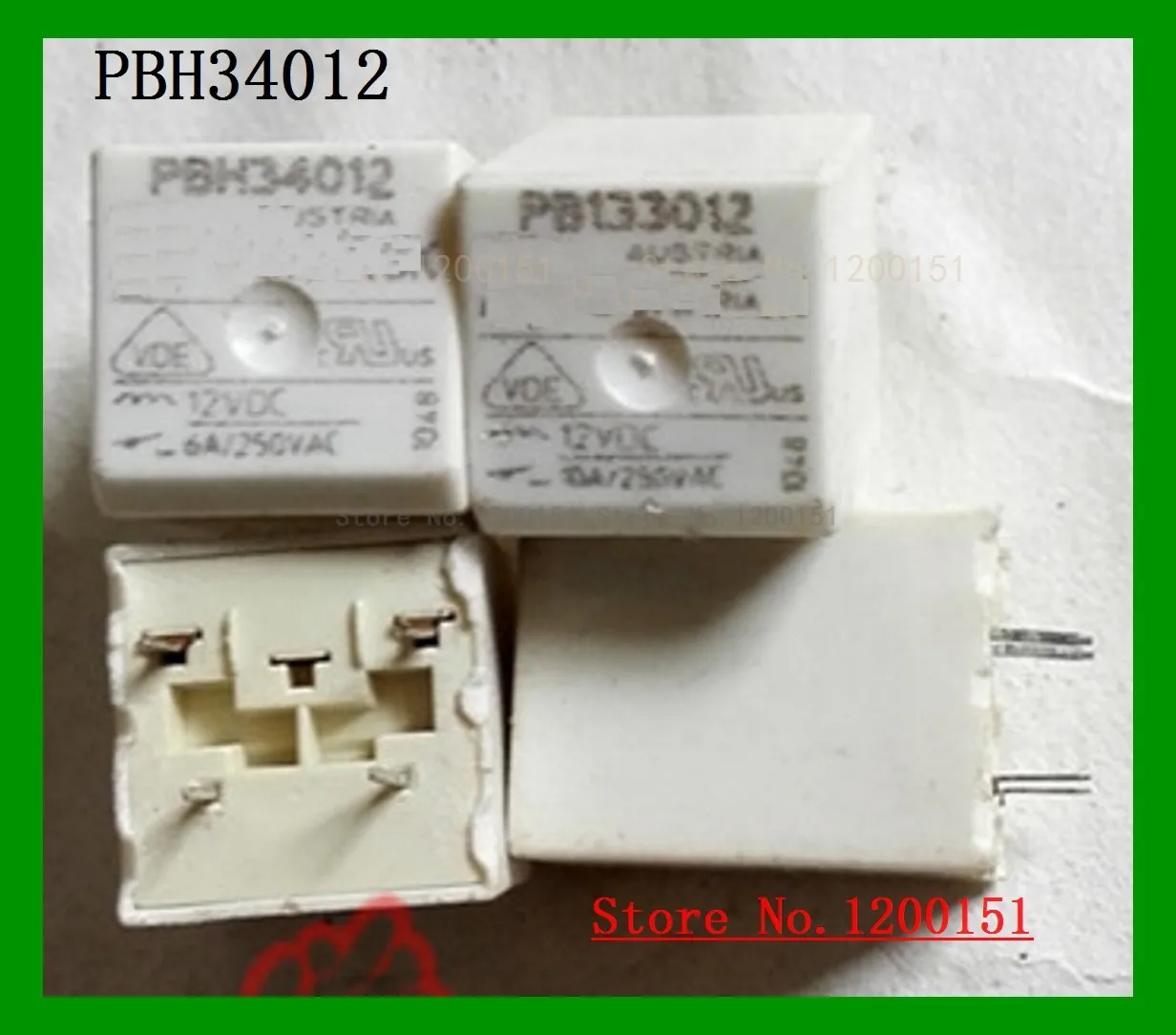 PBH34012   PB314012   PB134012  12VDC relay DIP-4