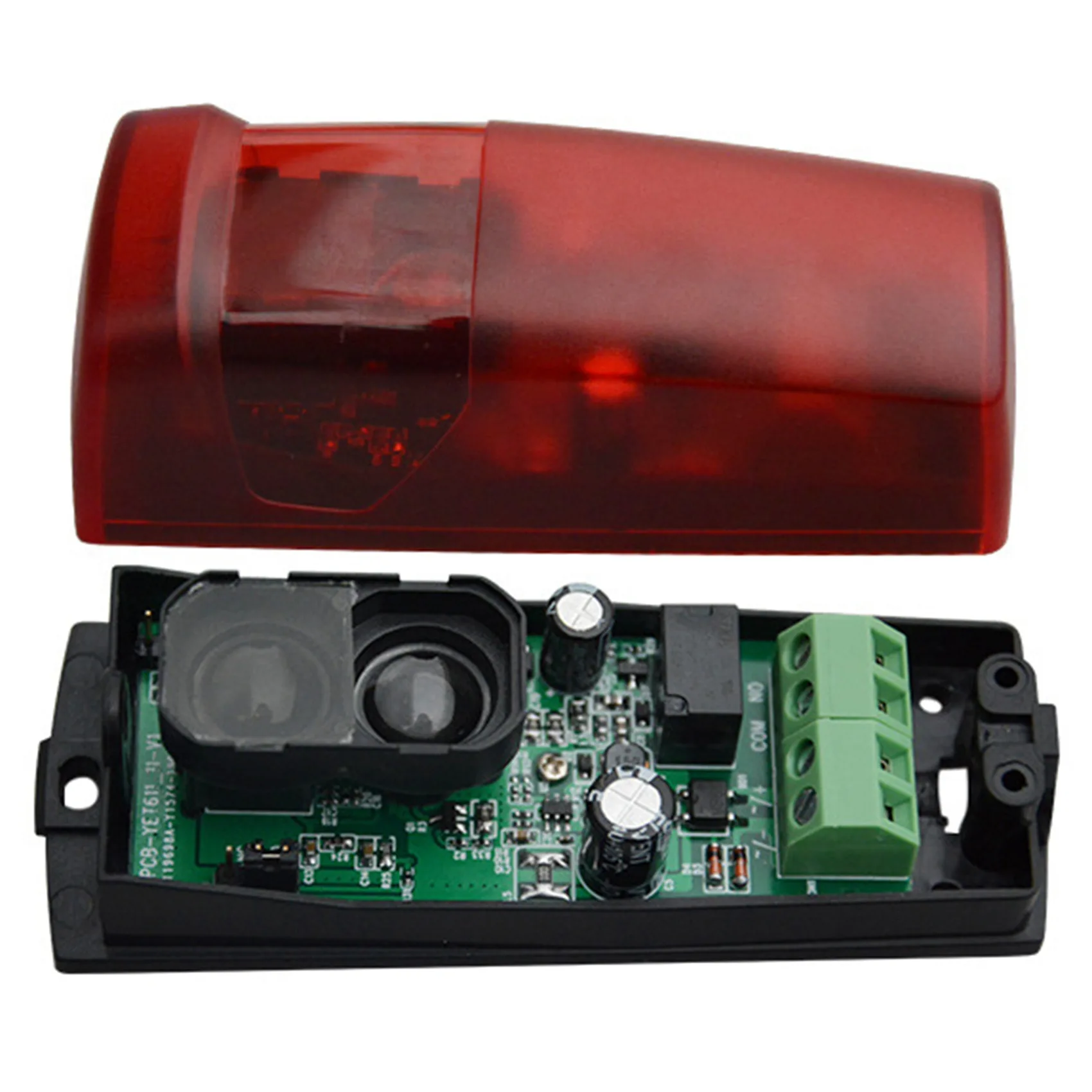 Automatic Door Safety Reflection Detection Sensor, Swing Sliding Garage Door Opener, Waterproof And No Wiring Butt