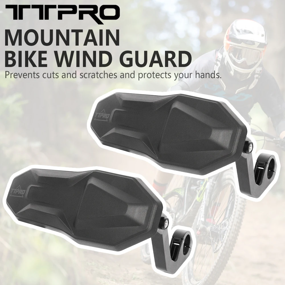 TTPRO Nicycle And Motorcycle Handguard is Suitable For Mountain Bikes Windproof Boards Handguards And Bicycle Riding Accessories