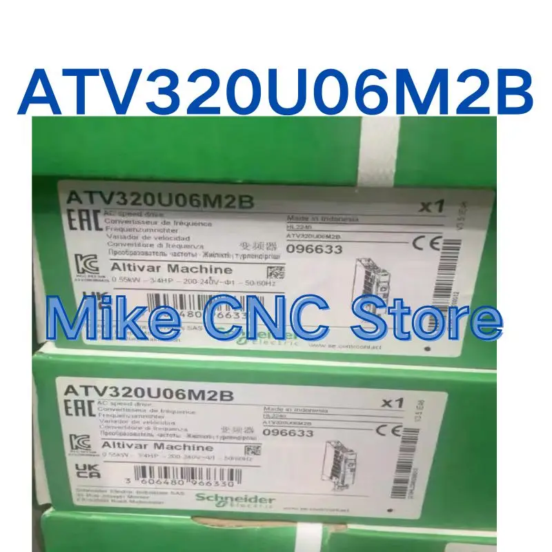 

New ATV320U06M2B 0.55KW inverter for fast delivery
