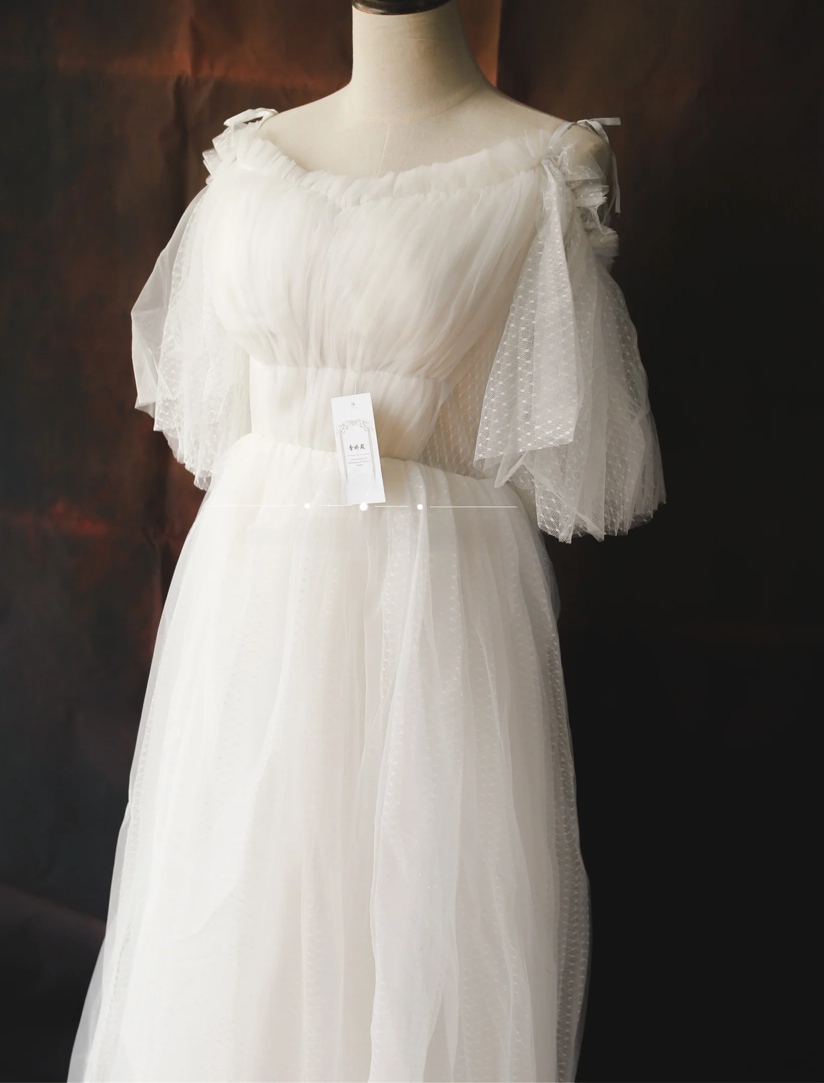 retro-court-wedding-dr-one-oulder-long-tail-simple-lightweight-travel-photoaphy-korean-sle-flower-embroidery-mid-waist