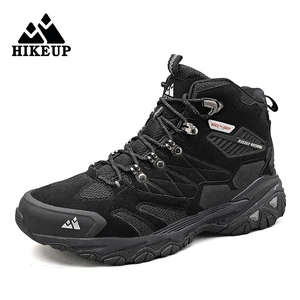 Hikeup Men's Winter Boot Boots Outdoor Walking High Superior High Substance Men's Shoes Rain Tacting Tactical Combat Military Boots 9 Main Sales Tatica Boot - №7