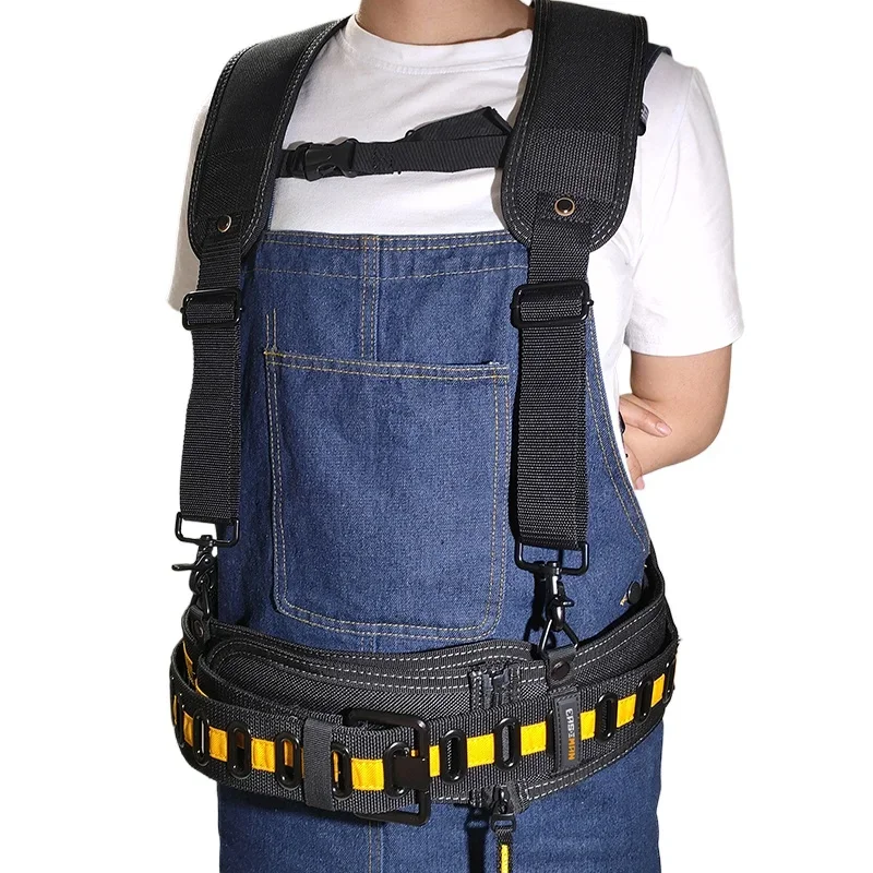 

Tool Bag Carrier Electrician's Waist Pack Multifunctional Thickening Tool Belt Adjustable Professional Tools Packaging