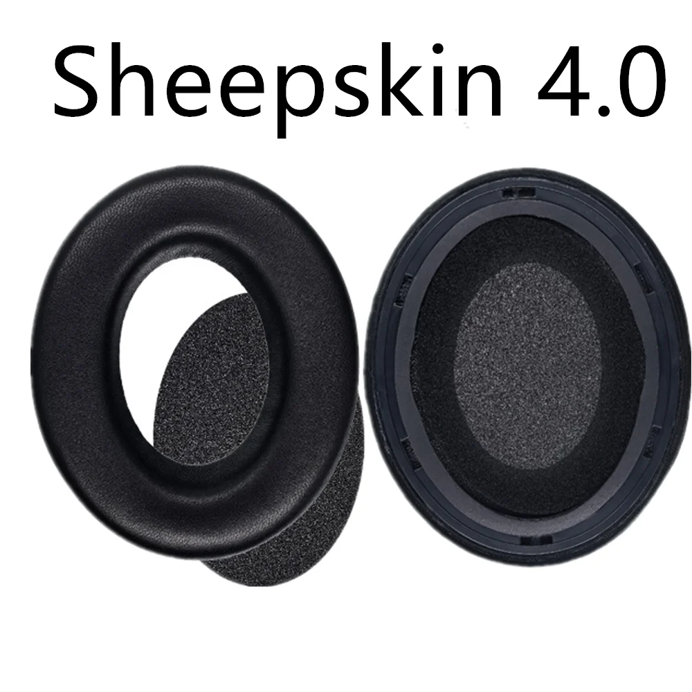 Schapenvacht Oorkussens Voor Sennheiser Momentum 3.0 2.0 1.0 4.0 Hoofdtelefoon Vervanging Oorkussens Oorbeschermers Geheugen Covers Schuim
