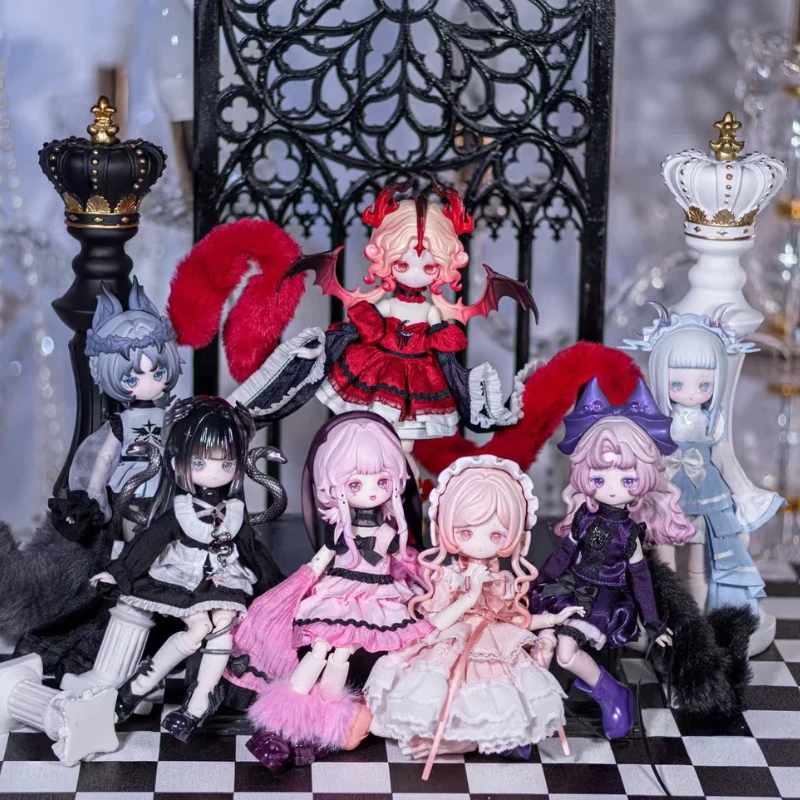 

Оригинальная коллекционная кукла Luluelf Awakening Nature Series Blind Box, кукла BJD 1/12, аниме-кукла, таинственная коробка, украшение для рабочего стола, подарок-сюрприз