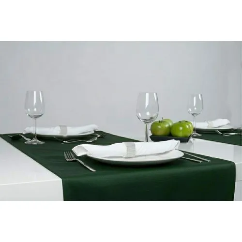 Decortex Soft American Table Runner Cloth Green 40x150 cm