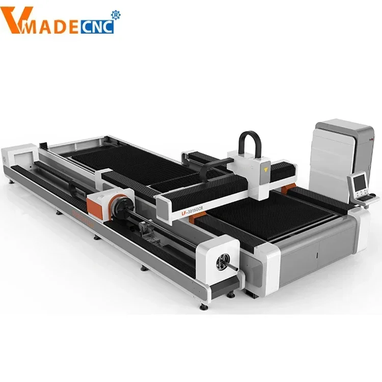 Metal Sheets/Tubes/Pipes Cutting 1000w Fiber Laser Cutter Machine for stainless steel or carbon steel