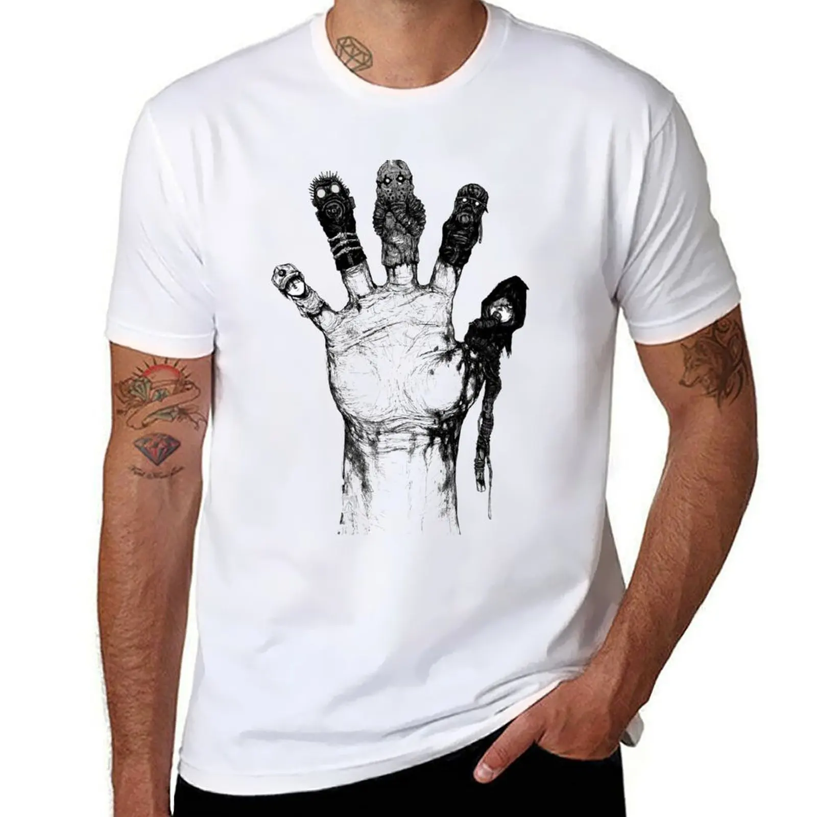 

DOROHEDORO T-Shirt t shirts for man cotton soft funny t shirts dark humor T-Shirt