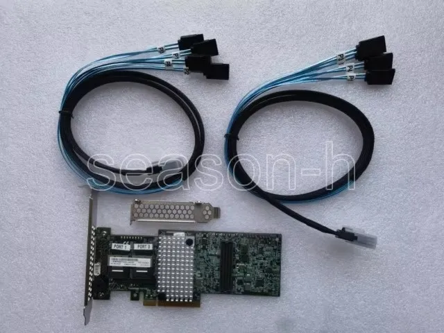 

M5110 JBOD SAS/SATA support 16TB HDD IT MODE CARD LSISAS2208 + 2PCS 8087=9207-8i