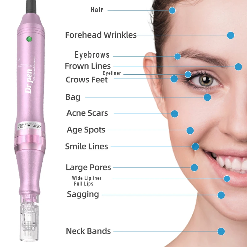 Derma pen Dr.pen M7 Microneedling Wireless / Wired Mesotherapy MTS Tattoo PMU Device Electric Derma Stamp Ultima -M7 Skin Care