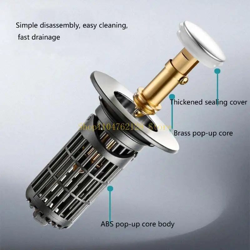 Sink Drain Filter Insert Hair Catcher with Removable Basket for Bathroom Sink best sale