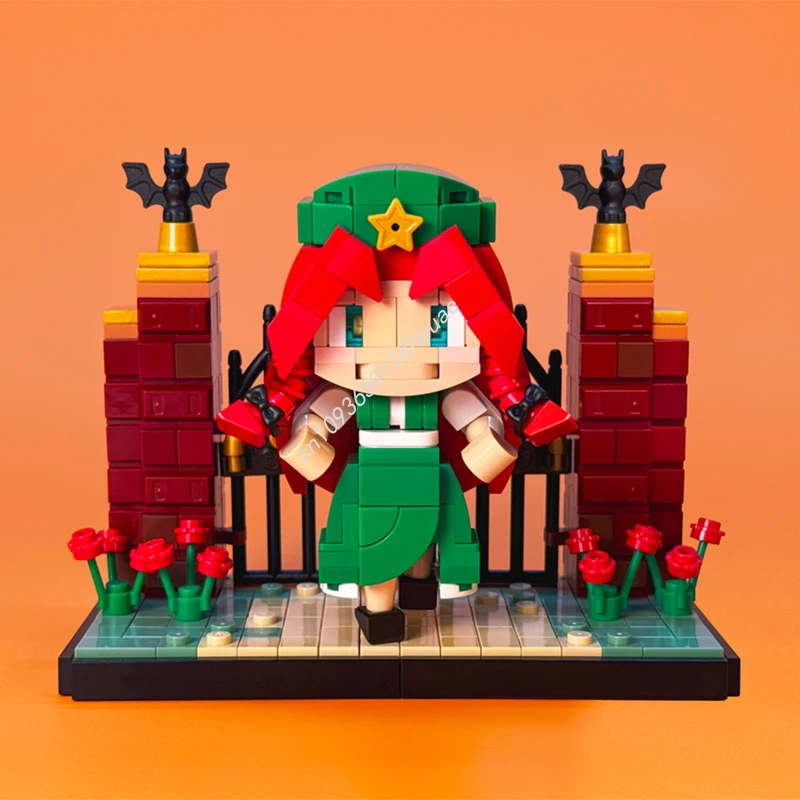 519 قطعة MOC هونغ ميلينغ Touhoues اللبنات هدية الكريسماس العملي على القدرة الجذعية التعليمية إلهام غير محدود الإبداعية
