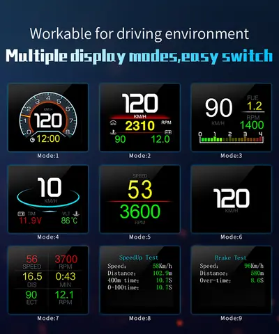 8 best sales obd2 screen - №4