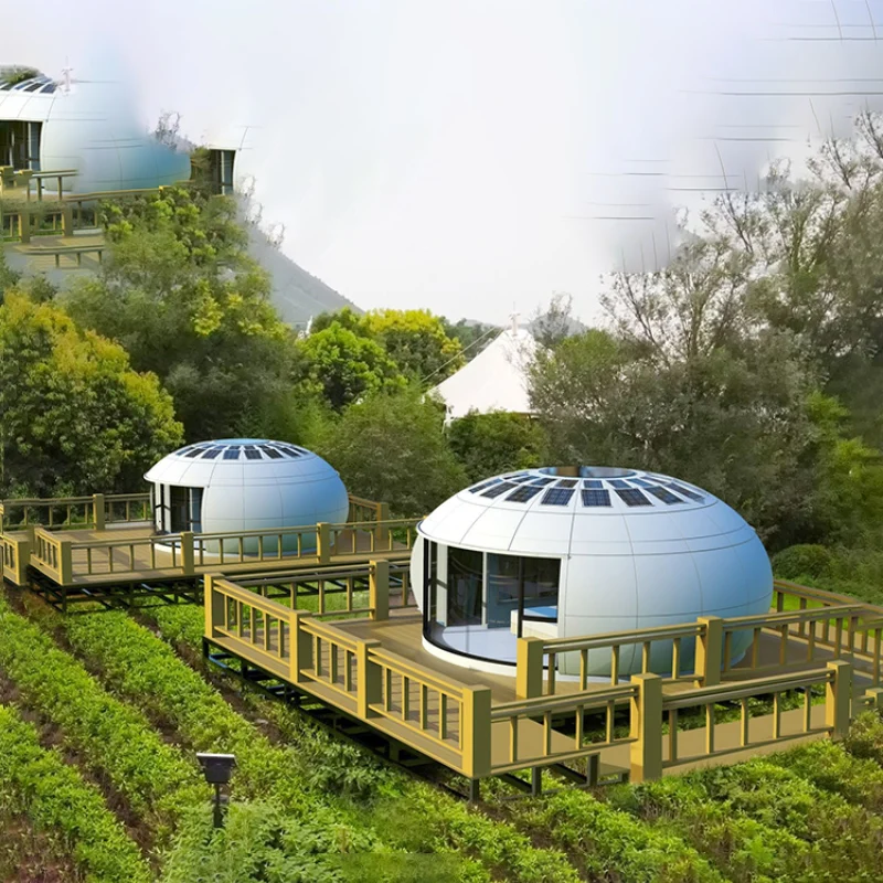 Space capsule mobile room, home stay hotel, outdoor star room, apple bin, glass room, container, outdoor mobile house