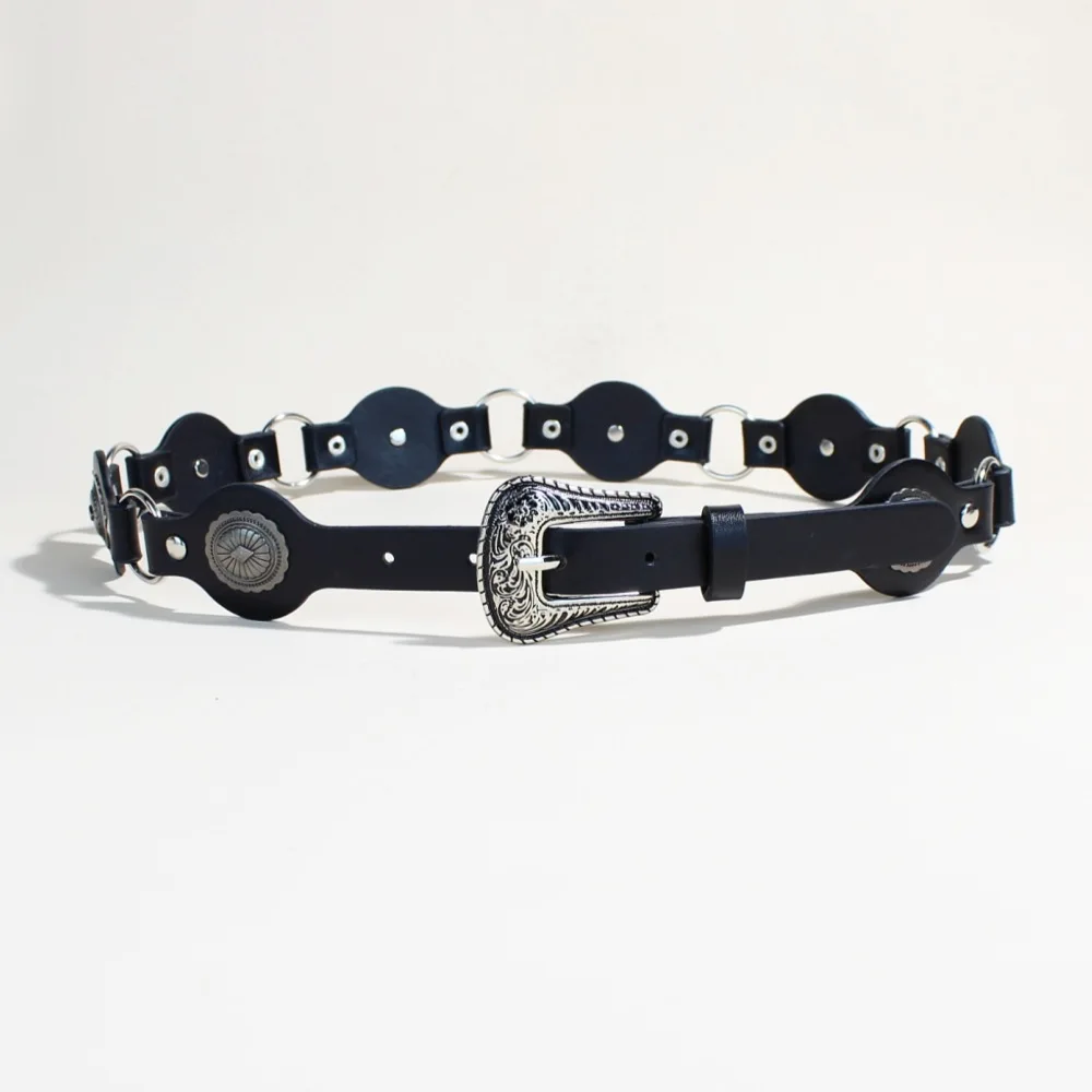 

Новый винтажный пояс в стиле бохо-шик Y2K с отделкой, широкий, черный, для юбки, 100% хлопок