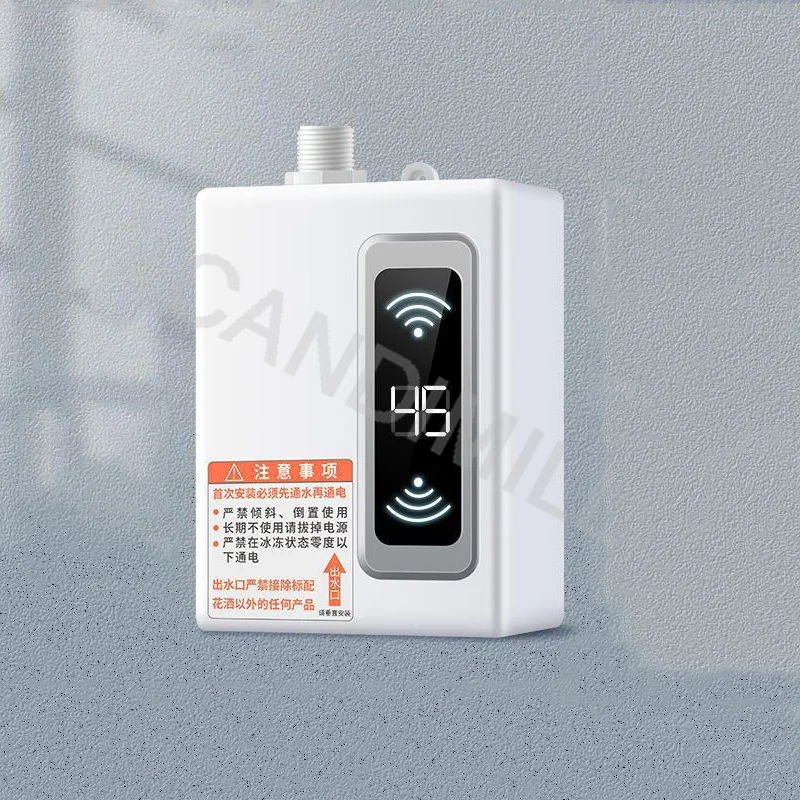 Маленький домашний водонагреватель для ванной комнаты, кухни, электрический мини-быстрый горячий душ, ванна, мгновенный водонагреватель с постоянной температурой
