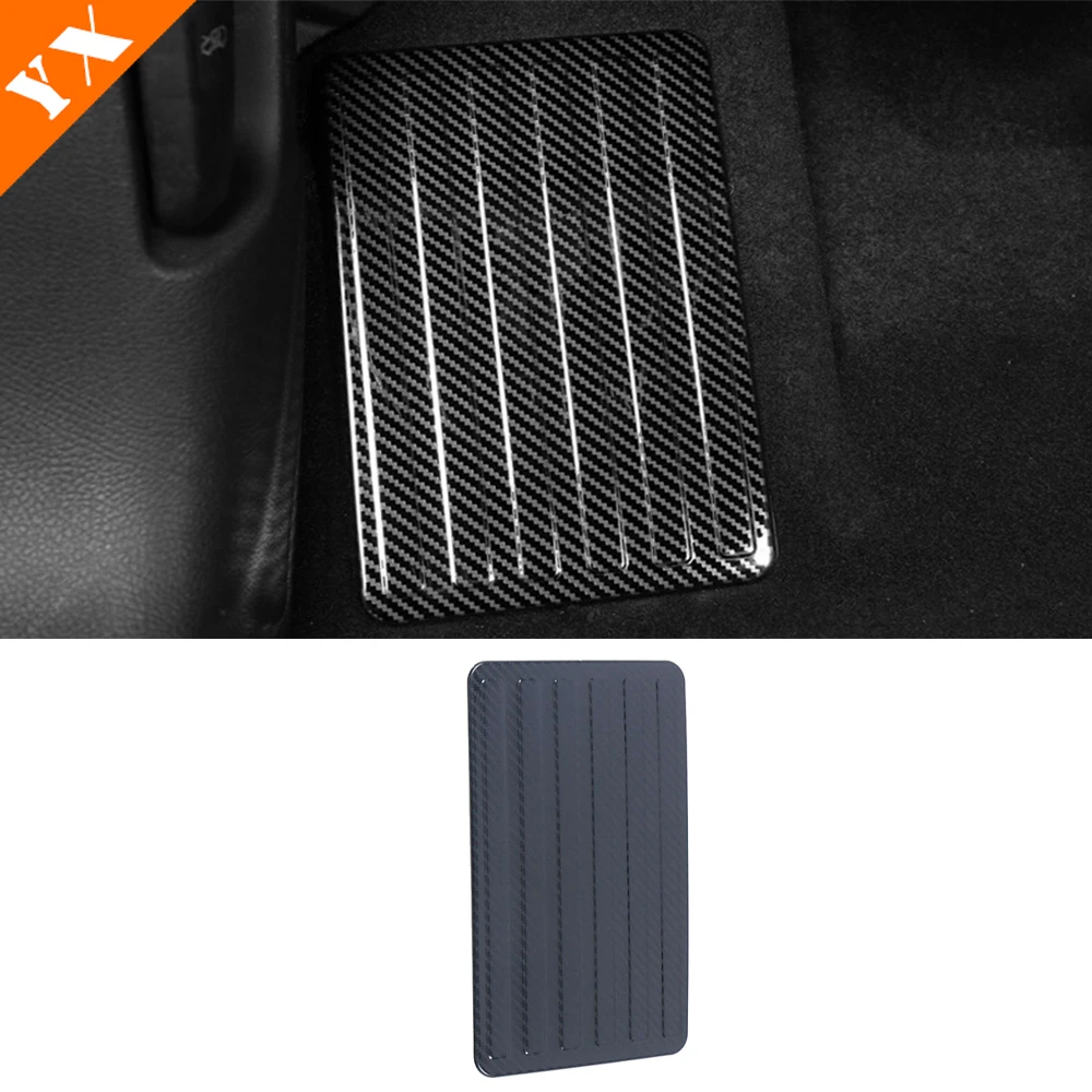 Stainless Car Rest Pedal Cover Front Foot Pedal Pad Decor Protection Accessories Styling For BYD Song PLUS DMI EV 2020-2023